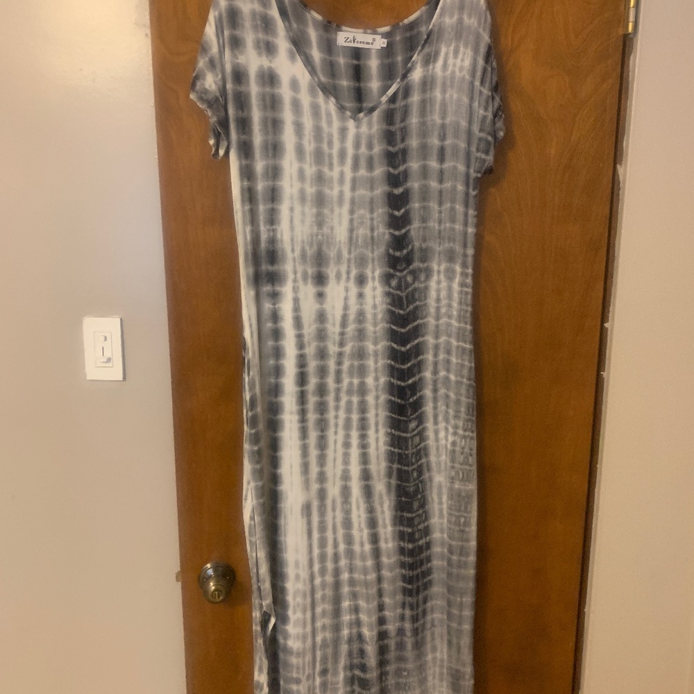 Maxi dress tie dye